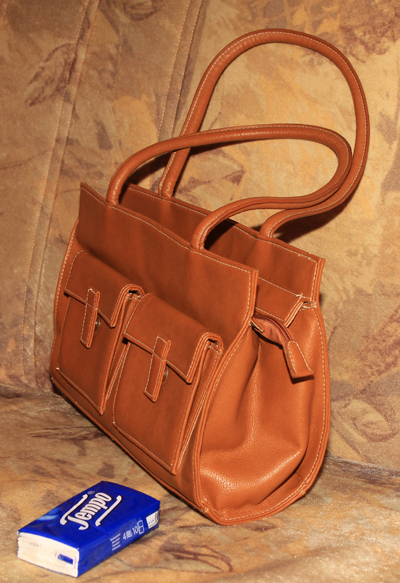 Schicke braune Handtasche