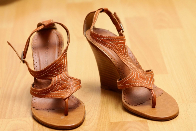 Friis & Company Wedges braun 