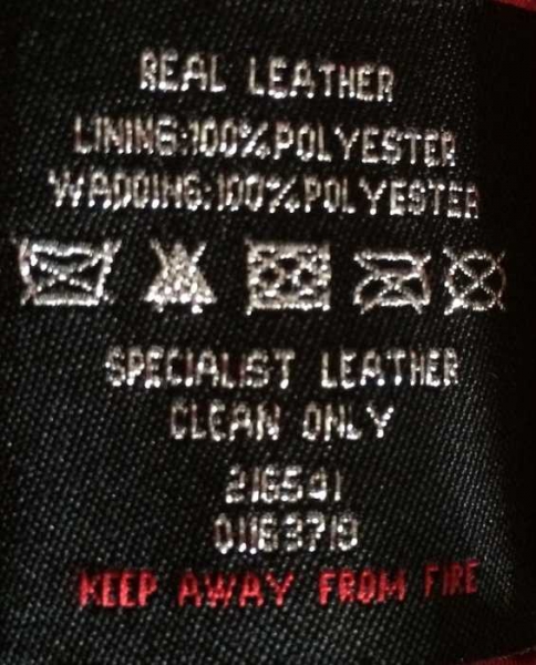 Schwarze Echtlederjacke von Barney's 