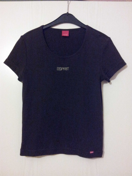 Esprit Shirt Crop Top in der Farbe Braun / Eprit 