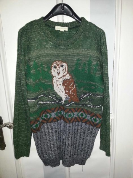 Urban Outfitters Pulli mit Eulenmotiv