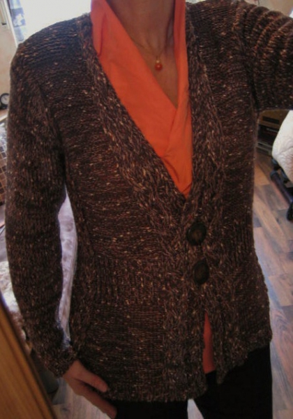 Strickjacke Bändchengarn GinaLaura