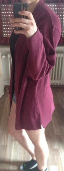 schöne oversized Jacke