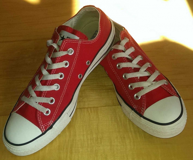 Original Converse Chucks in rot