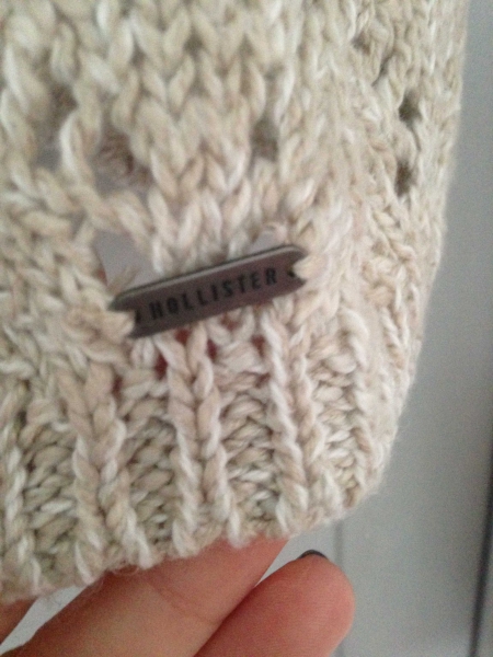 Hollister Pullover Beige