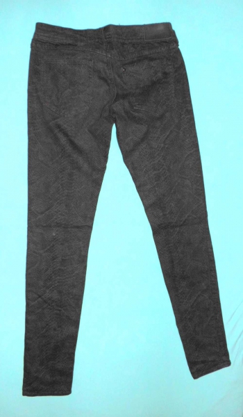Röhrenjeans Schlangenmuster Gr.27 / 36