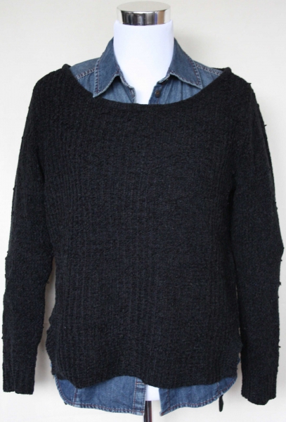 Schwarzer Oversize Pulli von Vero Moda