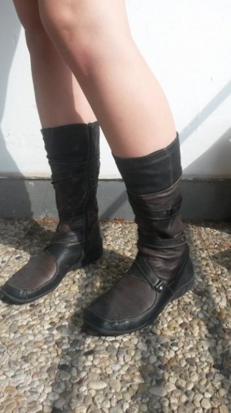 Echtlederstiefel