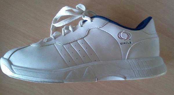 Bowling Schuhe weiß Gr. 38 von Circle