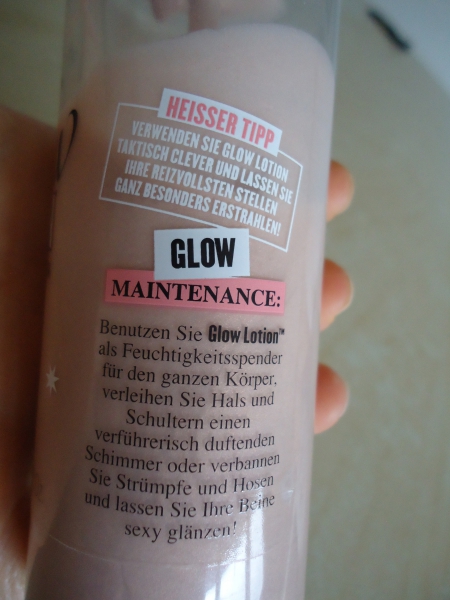 Glow Lotion Body Glimmer von Soap & Glory