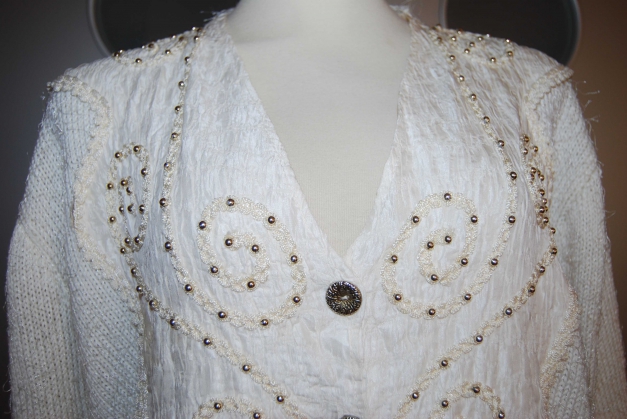 Vintage Cardigan Pulli Pullover  Blogger Trendi