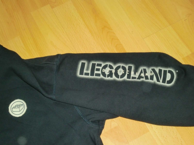 Sweatshirt-Jacke mit Kapuze, Gr. XL, dunkelblau, Legoland
