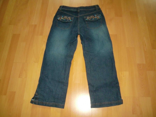 7/8-Jeans, Gr. 36 K (Kurzgröße), blau