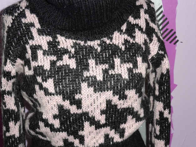 Damen Pullover, Rollkragenpullover, Mohair, Pulli, Gr. 36, Kookai