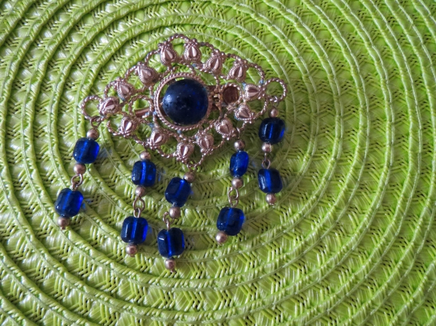 Vintage Brosche, Modeschmuck,70-80er Jahre