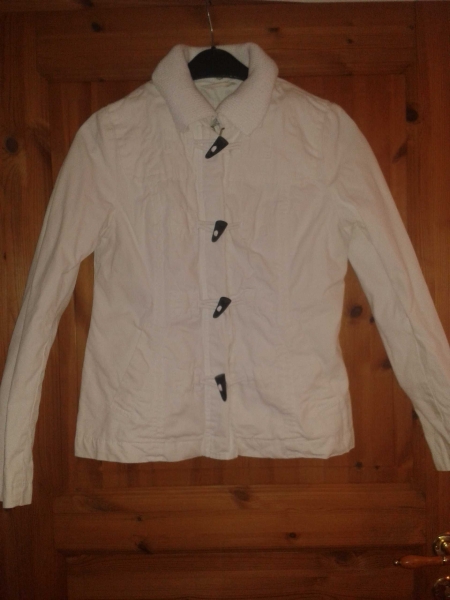 weiße Jacke, Übergangsjacke, H&M
