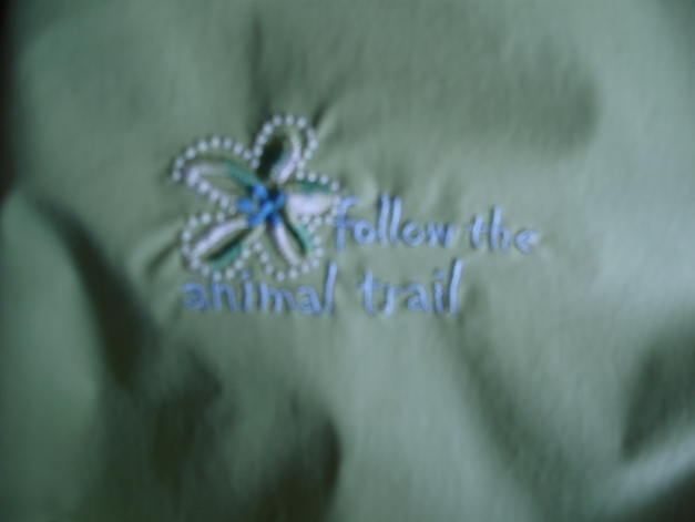 Grasgrüne Regenjacke von Whoopi