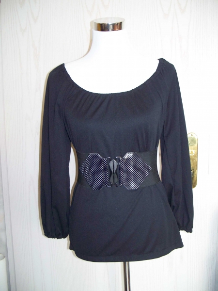 VINTAGE// Schicke 70er-Bluse von *exclusive fashion* Gr. 36/ 38