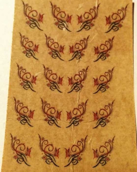 Nail Art Nagel Design Schmetterlinge Schnörkel Maniküre