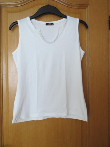 Top, Gr.42, weiß
