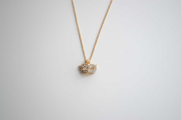 Kette Maske gold