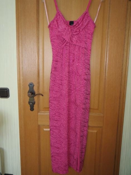 Kleid, Abendkleid, Gr.36/38, altrosa