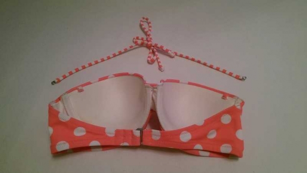 Victoria's Secret Bikini Pink/Weiss Gr.M 75B