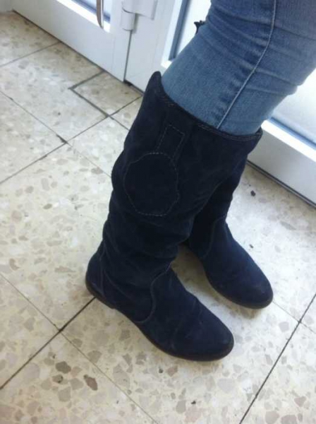 Winterstiefel Wildleder