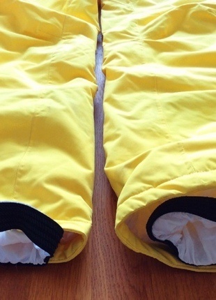 Matador Skihose gelb neu L warm Fleece Nierenwärmer Skischuhklemme #Matador