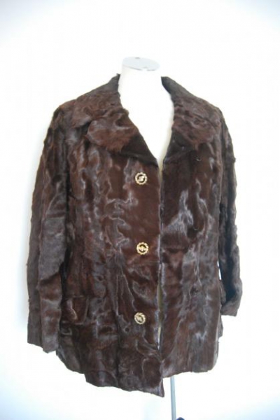 Echte Pelzjacke Vintage  Blogger  Granny  Trendi