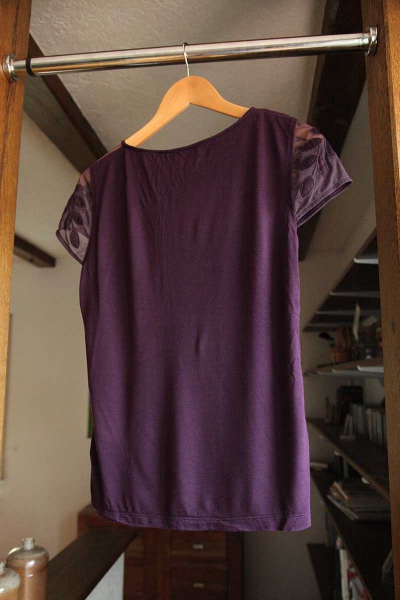 Lilanes Spitzentop T-Shirt in Gr L