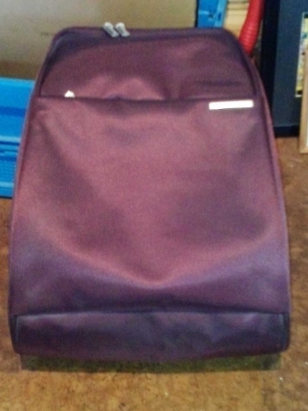 Samsonite Rucksack rotbraun/weinrot