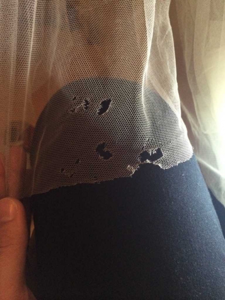 Traum-Brautkleid Spanische Spitze | Schleppe