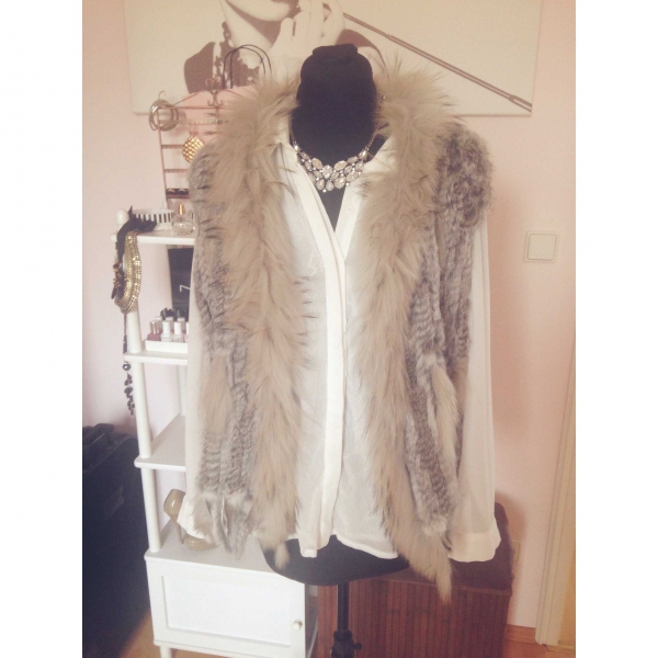 Real Fur Fellweste NEU