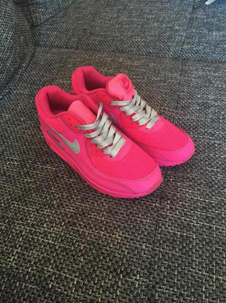 Mevrouw Afrikaanse Gladys Nike Air Max 90 Hyper Pink Glitzer Sonderedition!! :: Kleiderkorb.de