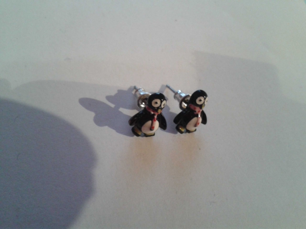 Süße Pinguin Ohrstecker