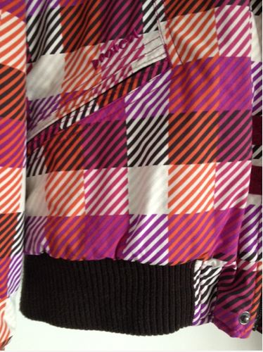 Protest Skijacke pink/orange/weiß