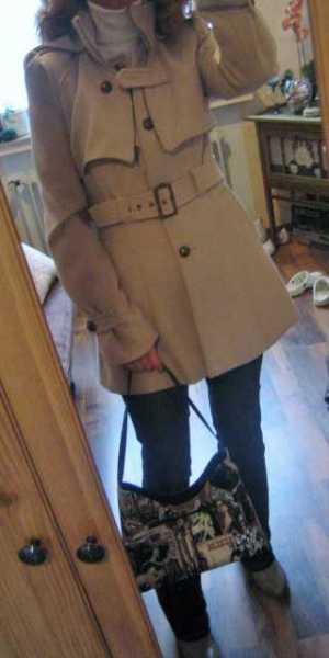 Mantel Kurzmantel Jacke Orsay Gr.36/38