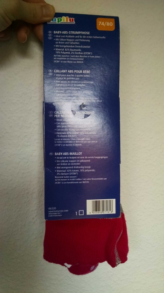 !Neu! ABS-Strumpfhose Gr. 74/80 OVP