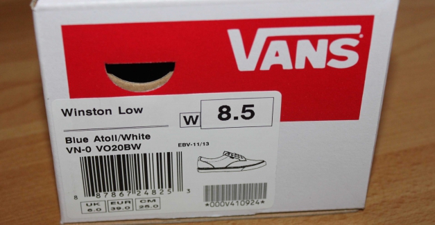 VANS neu, türkis/blau