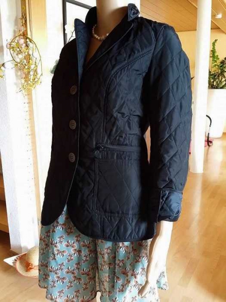 Tolle Übergangsjacke in Klassischen schnitt in Schwarz von Authentic Clothing Company Neu / Authentic