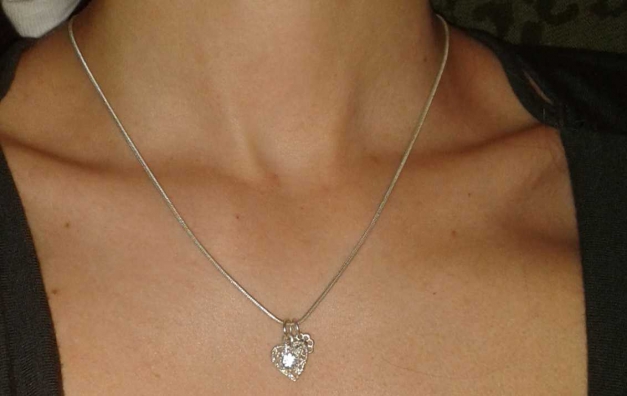 Elegante Kette mit Herzanhänger