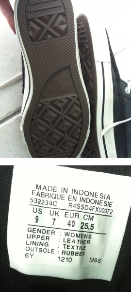 Mokassin Chucks Converse aus USA