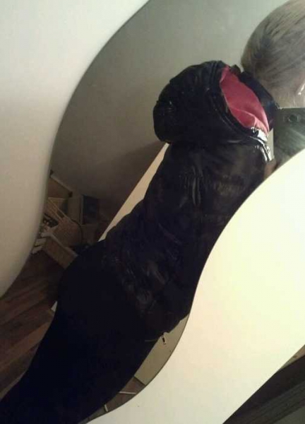 lackjacke glanz jacke 