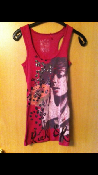 Print Glitzer Tanktop