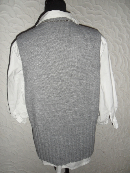 Grauer Damen Pullunder Gr.46