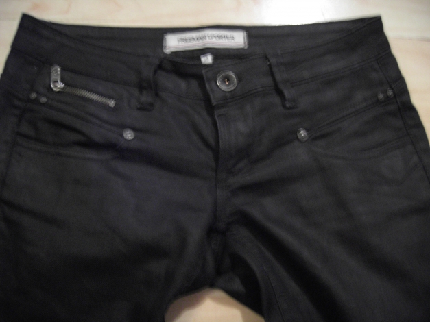 Freeman T Porter Alexa Stretch Black Denim W29 neuw