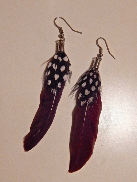 Federohrringe / ethno / boho / hippie