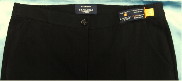 Brax Raphaela Bundfalten-Damen-Hose Proform - schwarz - Größe 40