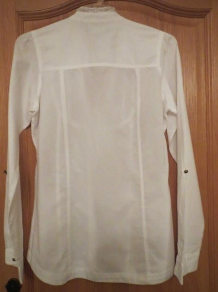 Bluse,weiß,Langarm,Neuwertig